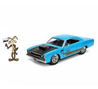Jada 253255028 Looney Toons Road Runner Plymouth in Scala 124 Die-Cast con Perso