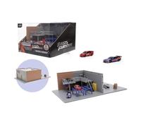 Jadatoys 9336403314R00 Fast & Furious Nano Han's Garage Diorama - New