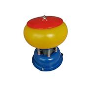Jade, Agate Polishing Machine, 10 Inch PU Bucket Electric Grinder, Vibrat Grinding Machine for Metal/Jewelry/Wood/Jade