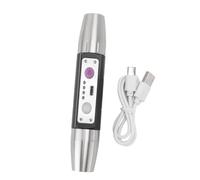 Jade Appraisal Light, Jewelry Identification Torch with Dual End 4 Light Sources Including White Yellow UV365 UV395, USB Rechargeable Flashlight for Gemstone and Antique