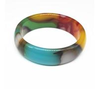 Jade Bangle Bracelet for Prosperity and Good Luck, Feng Shui Design, Includes Jewelry Box, for Harmony and Well-Being