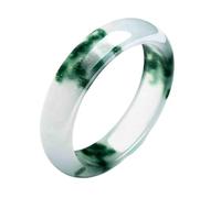 Jade Bangle Bracelet for Women, Floating Flower Design, Includes Jewelry Box - Stylish Gift for Mother's Day or Special Occasions