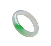 Jade Bangle Bracelet for Women Woman Good Luck Wealth Natural Stone Green Real Christmas