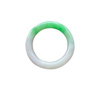 Jade Bangle Bracelet for Women Woman Good Luck Wealth Natural Stone Green Real Christmas