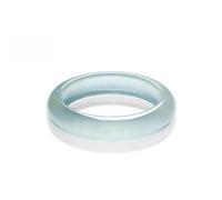 Jade Bangle For Women Natural Ice Jade With Box Chinese Wealth Good Luck Bangle For Woman Yoga Meditation Gift Birthday(bing green, 62-63mm)