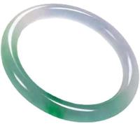 Jade Bracelet Natural Jade Bangles, Jade Color Bracelet, Jade Bangle Bracelet, Half Green Half White Floating Flower Thin Round Bracelets, Jingle Jade Bracelet, Bring Good Luck, Wi