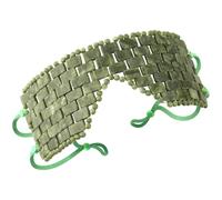 Jade Eye Mask,Large Facial Cooling Mask with Ear Strings 100% Real Jade for Hot & Cold Therapy,Green Jade Facial Eyes Sleeping Mask Relief Eye Cover by LazyGa