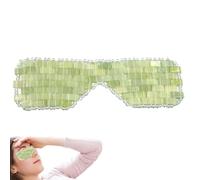 Jade Eye Mask - Reusable Sleep Eye Pad | Relaxing Jade Mask for Eye Care, Cooling and Soothing Eye Mask for Women, Reusable Eye Pad for Swollen Eyes and