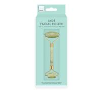 Jade Facial Roller - 100% Natural Jade Stone Face Massager | Reduces Puffiness - Improves Circulation & Promotes Glowing Skin | Anti-Aging & Relaxing Face Tool - Stone Massage Roller