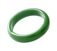 Jade For Women, Green Stone Bangle Natural Gradient Chinese Bracelets With Box Wealth Fortune Protection Good Luck Jewelry Gift