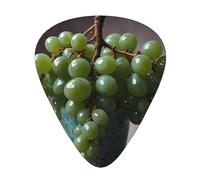 Jade grape bunch Prints Guitar Picks - 12-Piece Set with 3 Different Thicknesses, Suitable for Electric and Acoustic Guitars