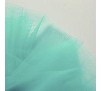 Jade Green Bright Turquoise Green Fine Tulle Fabric 300cm Wide - Sold by The metre - net Suitable for Prom, Underskirt, Veil, Pleating & Ruching