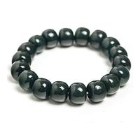 Jade, Green Jade, Natural Cyan Jade for Men and Women Bracelets Transfer Beads Beads,