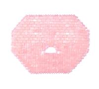Jade Mask, Rose Quartz Face Cold Mask for Headache/Migraine Relief Mask, Weight Compress Mask Cover Eye for Puffy Eyes, Tension, Sinus & Stress Relie Relax Skin Care Spa