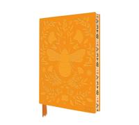 Jade Mosinski: Bee 2027 Artisan Art Vegan Leather Diary Planner - Page to View with Notes