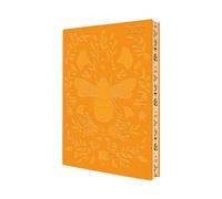 Jade Mosinski: Bee 2027 Artisan Art Vegan Leather Diary Planner - Page to View with Notes