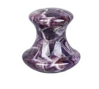 Jade Mushroom Face Care Massager Natural Amethyst Crystal Gua Sha Tool Massage Head Eye Skincare Scraper Wrinkle Beauty Products