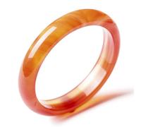 Jade, Natural Red Agate Jade Marrow, Women's Fashion Boutique, Inner Diameter 5658mm