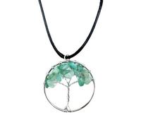 Jade Tree Of Life Pendant For Harmony