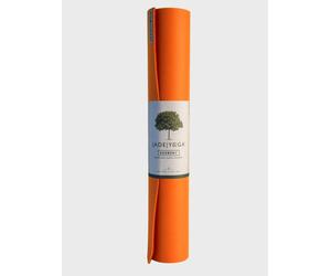 Jade Yoga Harmony 68" Inch Yoga Mat 5mm - Tibetan Orange