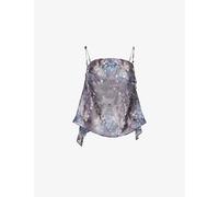 Jaded London Womens Jaded London Kapli Backless Chiffon Top Multi 12