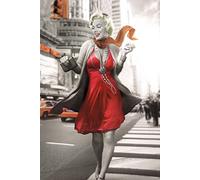 Jadei Graphics Monroe-New York Walk Maxi Poster, Wood, Multi-Colour, 91.5 x 61 x 0.02 cm