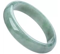 Jadeite Bangle Bracelet, Oil Green Muted, Good for a mom's Birthday Gift