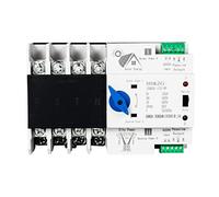 Jadeshay Automatic Transfer Switch, ATS Transfer Switch 220V Photovoltaic Uninterrupted Power Switch/switch over from PV Solar Inverter to UPS(ZGQ5G-100A/2P） (ZGQ5G-100A/4P)