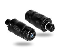 Jadeshay Betteri BC01 Cable Connector Male 1 Piece Power Connection Socket Power Plug Power Connector IP68 Waterproof 3-Pin Power Connection Plug for Hoymiles Deye Micro Inverter