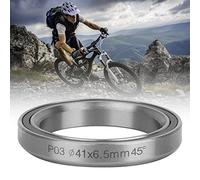Jadeshay Bicycle Bearings,Steel Ring Wheel Bearings Steering Stem Bearings 41mm Mountain Bike Double Sealed Bearing Replacement Repair Accessory Headset Bearings