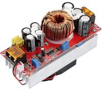 Jadeshay Boost Module,10-60V to 12-97V DC to DC Converter Voltage Step Up Converter 1500W 30A Boost Power Supply Module Solar LED Driver Constant Voltage and Current,with Short Circuit Protection
