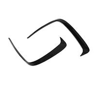Jadeshay Car Rear Bumper Spoiler,1 Pair Rear Bumper Wind Knife Bumper Spoiler Replacement, Rear Bumper Splitter Replacement for A-Class W176 AMG-Line A45, Black