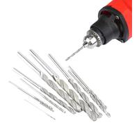 Jadeshay Diamond Twist Drill Bit,10Pcs Drill Bits for Glass Wood Jade Stone Tile Metalworking,Multipurpose Drilling Tool 0.8/1.0/1.2/1.5/1.8/2.0/2.5/3.0/3.5/4.0mm