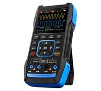 Jadeshay Digital Oscilloscope, 2C53T Portable Oscilloscope 2 Channel Portable Signal Generator with 2×50MHz Bandwidth, 250MS/s Sampling Rate, Data Export