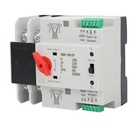 Jadeshay Dual Power Automatic Transfer Switch ATS 100A 220V Uninterrupted Changeover Electrical Selector Switch for Maintaining Normal Power Supply,Prohibited for Use in Any Photovoltaic Systems
