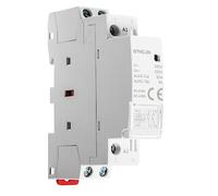 Jadeshay Household AC Contactor 2P 25A AC220V 50Hz Automatic Operation Home Safety Contactor 35 mm Din Rail Mount AC Contactor