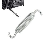 Jadeshay Kickstand Spring, 3-7/8 Inch Motorcycle Silver Chrome Side Stand Spring Replaces 50005-85a for 1200 883, Stable Support High Strength Side Stand Repair Tools