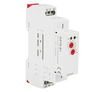 Jadeshay Mini Power Off Delay Time Relay, Double Delay on Timer, DIN Rail Type, AC/DC 12V~240V