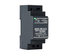 Jadeshay Power Supply Switching 24V 1.5A 30W Power Supply Single Phase Din Rail Transformer Universal for Ring Door Bell System and Industrial Automation,Input AC100V-240V Output DC24V