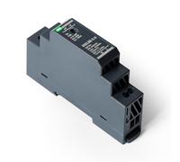 Jadeshay Power Supply Switching 24V 15W Power Supply Single Phase Din Rail Transformer with LED Indicator and Heat Dissipation for Ring Door Bell System and Automation,Input AC100V-240V Output DC24V