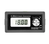 Jadeshay Signal Generator,4-20mA Adjustable Current Loop 2-Wire Transducer Test Signal Current 15V-30V Digital Analogue Source Calibrator High Accuracy LCD with Rotary Knob for Electronic Testing