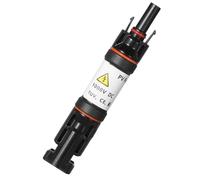 Jadeshay Solar Fuse,DC 1000V 15A Solar Panel Fuse with Solar Fuse Holder In-Line Solar Connector IP67 Waterproof Photovoltaic Solar Panel Fuse Holder for Solar System