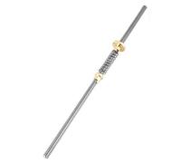 Jadeshay Threaded Rod and Nut T8 Threaded Rod Lead Screw with Anti-Backlash Spring Loaded Nut for 3D Printer (300mm)