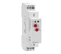 Jadeshay Time Relay GRT8-A1 AC/DC12-240V Delay-on Timer Relay 0.1s-10 Days Adjustable 1C 16A Output with LED Indicator DIN Rail Mount for Industrial Control and Automation