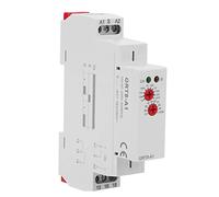 Jadeshay Timer Switch AC 220V Power ON Delay Relay 35mm DIN Rail Mounted Electronic Delay Time Relay Single Function with LED Indicator GRT8-A1