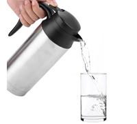 Jadeshay Travel Kettle, 750ml 12V Car Electric Heating Cup, Stainless Steel Coffee Mug With LED Indicator for Outdoor Use