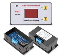 Jadeshay Undervoltage Switch,12V Battery Low Voltage Cut Off Automatic Switch On Protection Undervoltage Controller Low Voltage Protector Module for 12V Storage Battery and Lithium Battery