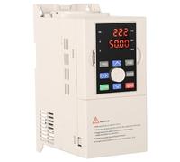 Jadeshay Variable Frequency Drive 4KW Digital VFD Frequency Inverter with Three Phase Input and Output 400V PWM Control Multiple Protections Fast Cooling for CNC Motor Speed Control