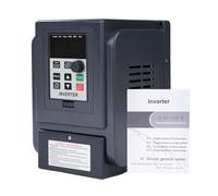 Jadeshay Variable Frequency Drive VFD Speed Controller Single to 3 Phase Converter 220v to 380v Output for 1.5KW Motor Speed