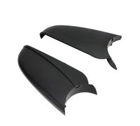 Jadeshay Wing Mirror Cover Holder, Bottom Mount Base of the Outer Rearview Mirror Cover 1 Pair ABS Door Wing Mirror Cover Lower Holder Base Replacement for Astra H MK5 04-09 (Black)